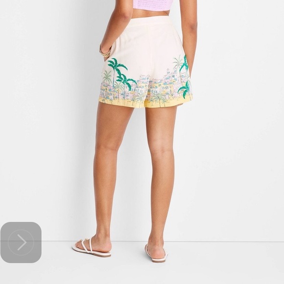 XXS 🔖 JENEE NAYLOR  x Target Future Collective RESORT Shorts - Picture 3 of 6